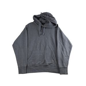 Polo Ralph Lauren Mens Medium Pullover Sweatshirt Embroidered Hood Gray